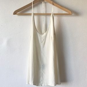 Reformation Lace Back Tank